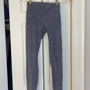 lululemon heather gray align leggings